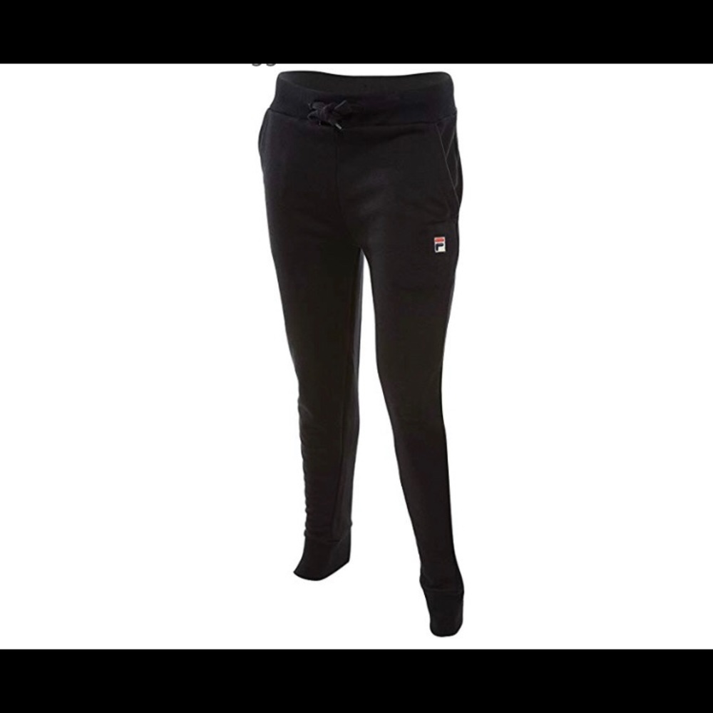 REAL BLACK (BRAND NEW) FILA SWEATS!!!